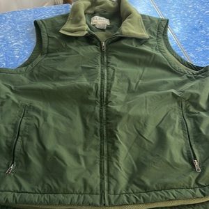 LL Bean Vest.  Green